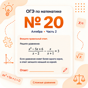 Задание №20